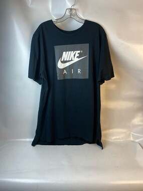 Nike Sportswear Men's Air Box Graphic T-Shirt Black Sz XL